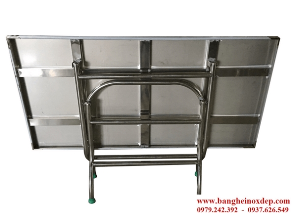 Bàn inox chữ nhật