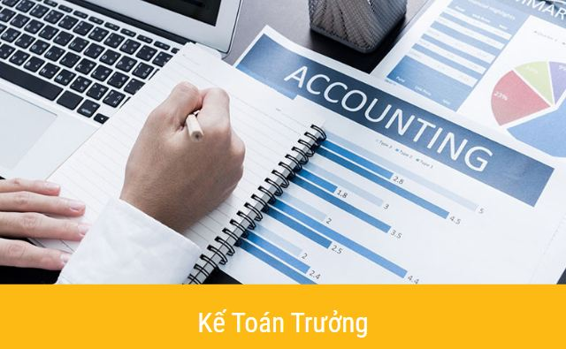 Dịch vụ kế toán trưởng