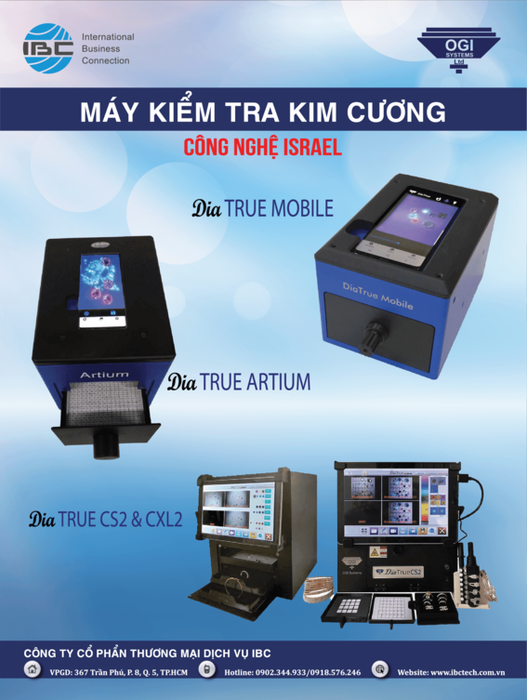 Máy kiểm tra kim cương DiaTrue