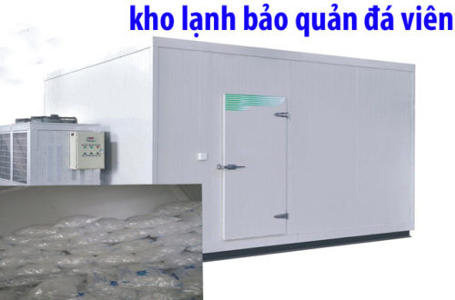 Kho lạnh bảo quản đá viên