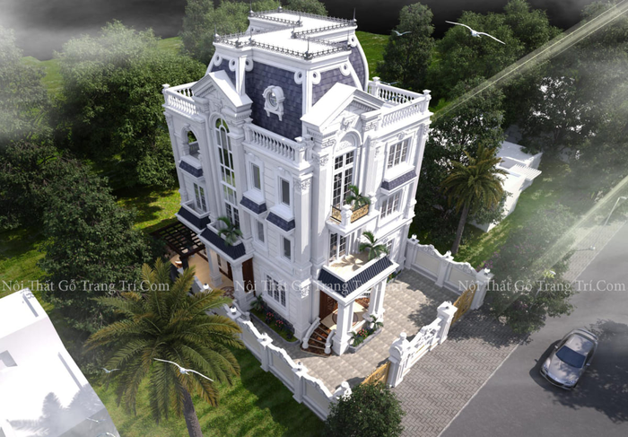 Thiết kế biệt thự tân cổ điển