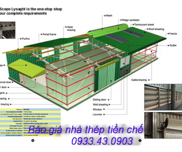 Thi công xây dựng nhà xưởng