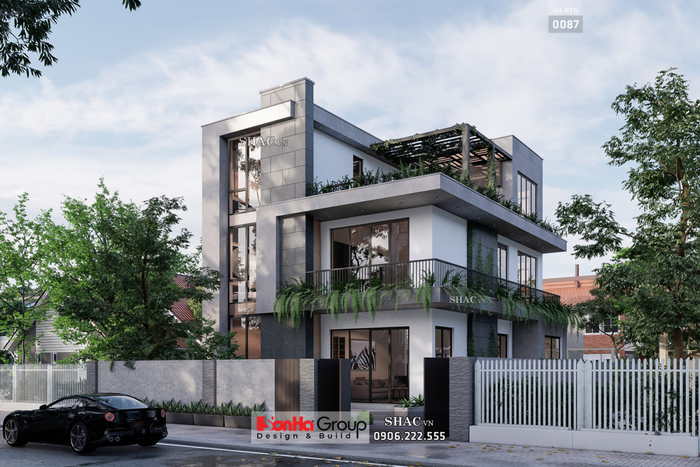 Thiết kế biệt thự phố