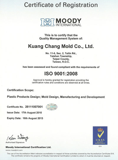 Chứng nhận ISO 9001:2008