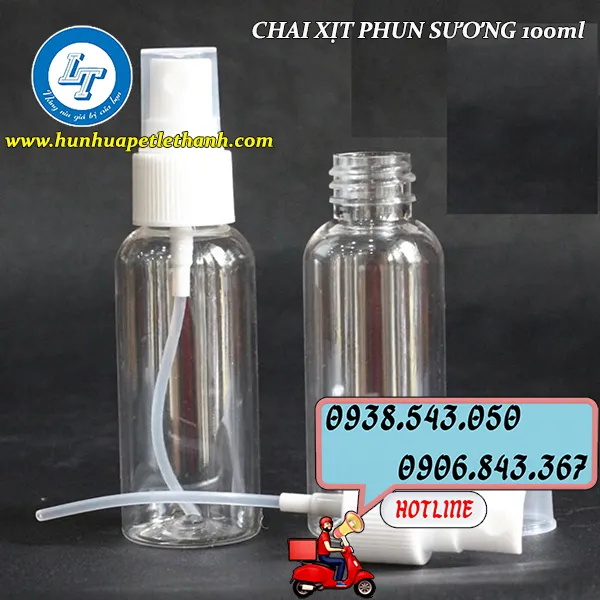 Chai xịt phun xưởng 100ml