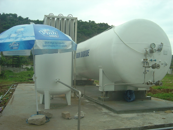 Khí CO2 công nghiệp