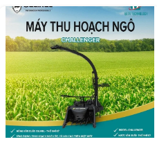 Máy thu hoạch ngô