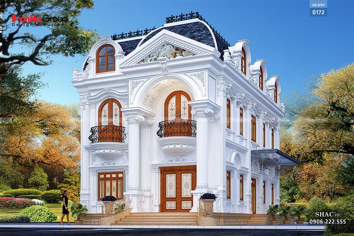 Thiết kế biệt thự tân cổ điển