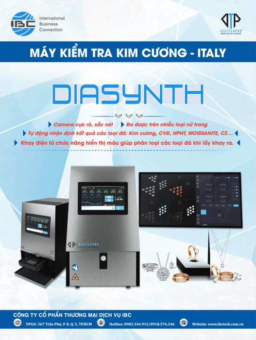 Máy kiểm tra kim cương Diasynth