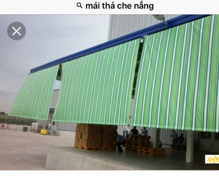 Mái hiên, mái che các loại