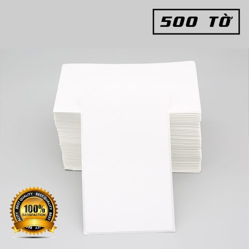 Giấy in nhiệt tự dính khổ 100x150