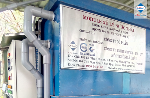Module xử lý nước thải
