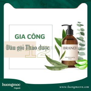 Gia công dầu gội thảo dược