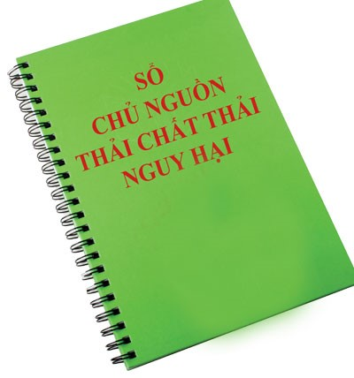 Đăng ký sổ chủ nguồn thải chất thải