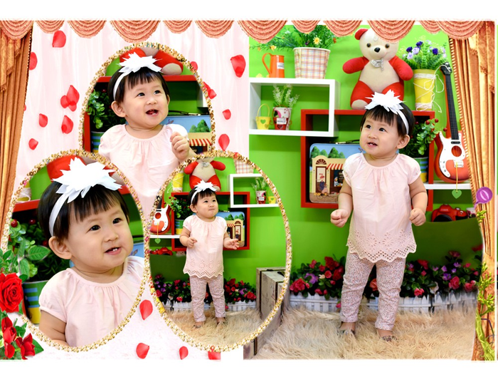 Chụp ảnh baby và gia đình
