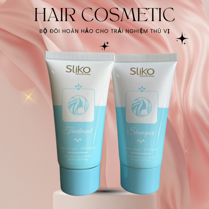 Cặp dầu gội xả mini Sliko