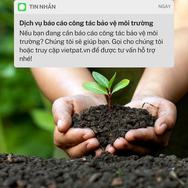 Lập báo cáo công tác bảo vệ môi trường