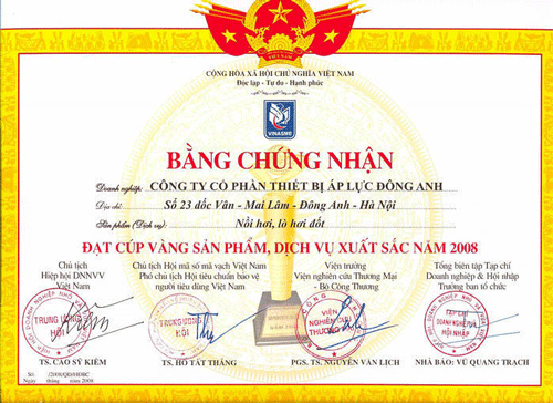 Chứng nhận