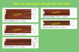 Phào chỉ vẫn gỗ