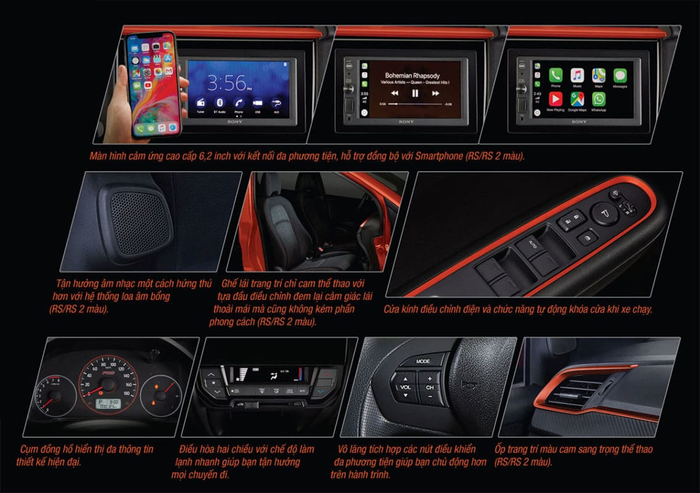 Nội thất Honda Brio