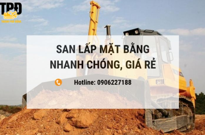 Dịch vụ san lấp mặt bằng