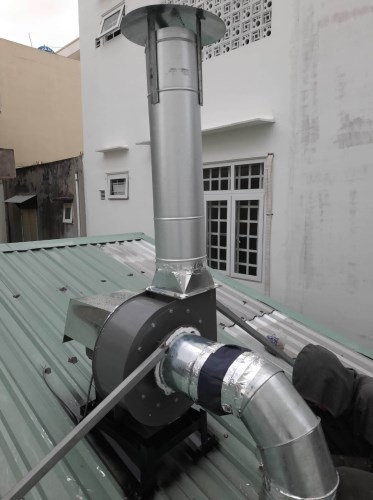 Thi công hệ thống ống gió