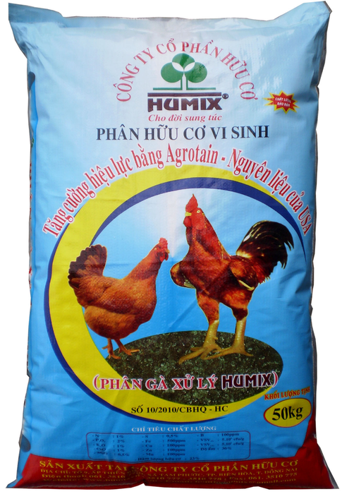 Phân hữu cơ vi sinh (Bao gà 2 con)