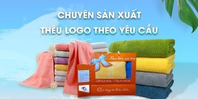 Khăn quà tặng thêu logo theo yêu cầu