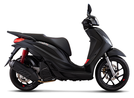 Piaggio Medley S 125 BLACK OPACO