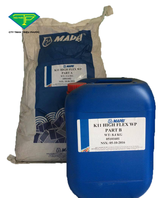 Mapei K11 High Flex WP chống thấm đa năng