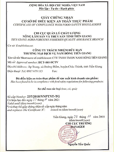 Giấy chứng nhận