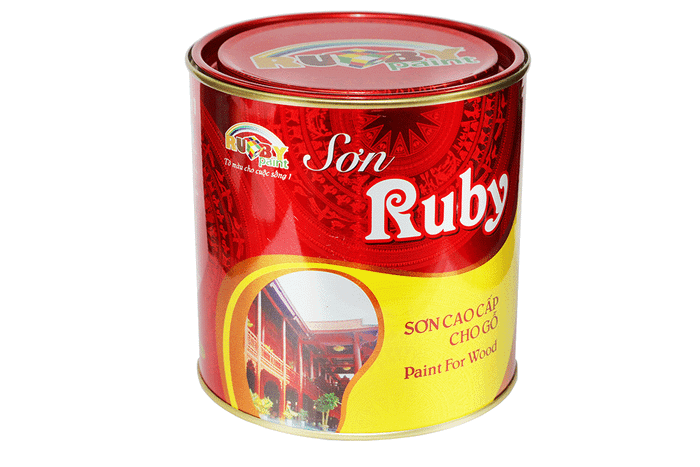 Sơn gỗ Ruby Paint 4kg