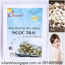 Kem tắm cát siêu trắng ngọc trai CHENMAI2