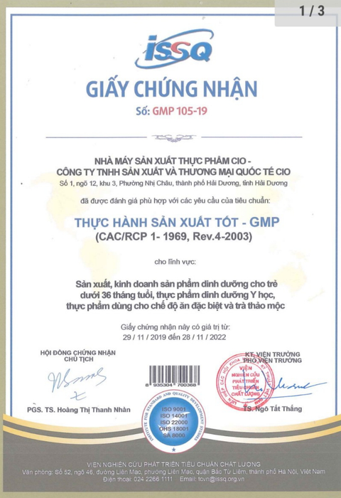 Chứng nhận