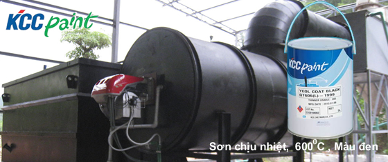 Sơn chịu nhiệt 600 độ C