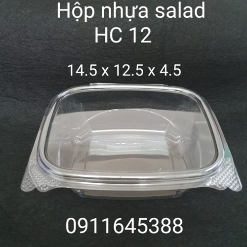 Hộp nhựa Salad HC12