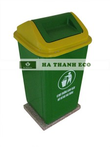 Thùng rác cố định