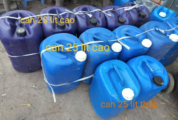 Can nhựa các loại 20, 25, 30 lít