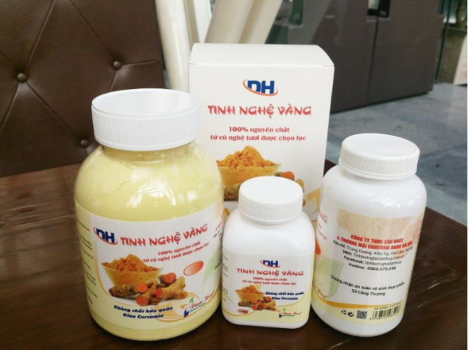 Tinh bột nghệ nguyên chất