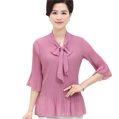 Áo xếp ly kiểu biến tạo