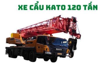 Cho thuê xe cẩu Kato 120 tấn