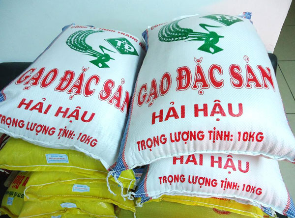 Bao PP dệt đựng gạo