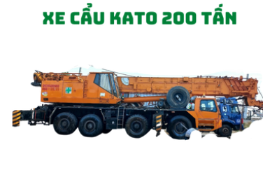 Xe Cẩu Kato 200 Tấn