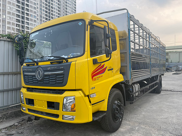 Xe tải 9 tấn Dongfeng B180 thùng mui bạt 7m5