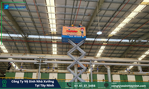 Dịch vụ vệ sinh nhà xưởng