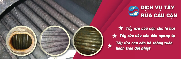 Dịch vụ tẩy rửa cáu cặn