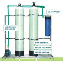 Hệ thống lọc phèn 2 cột