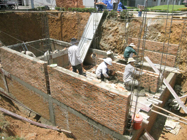 Bố trí thép cột