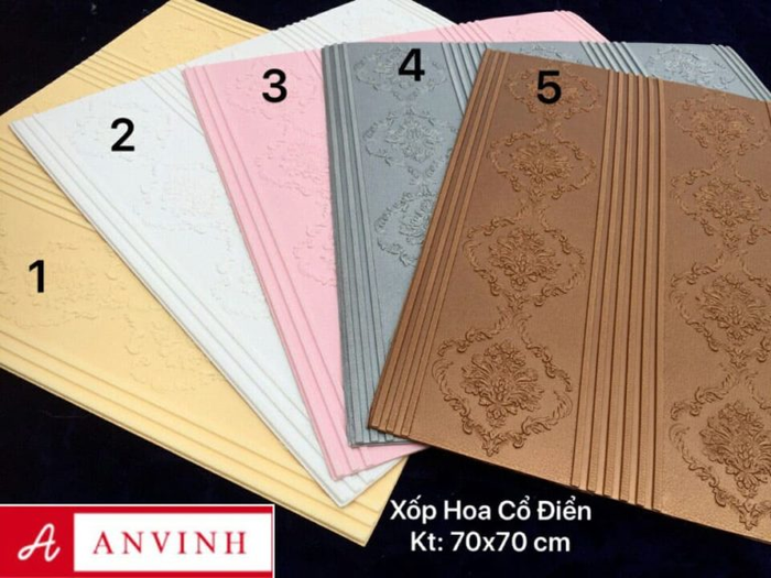 Xốp dán tường
