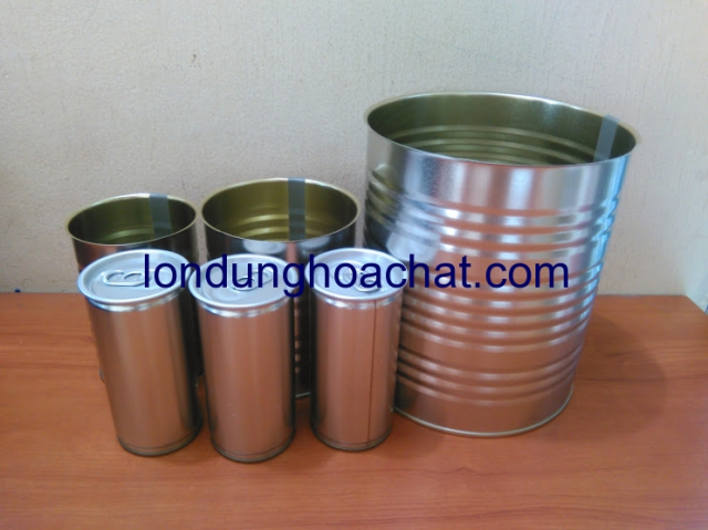Bao bì kim loại đựng thực phẩm